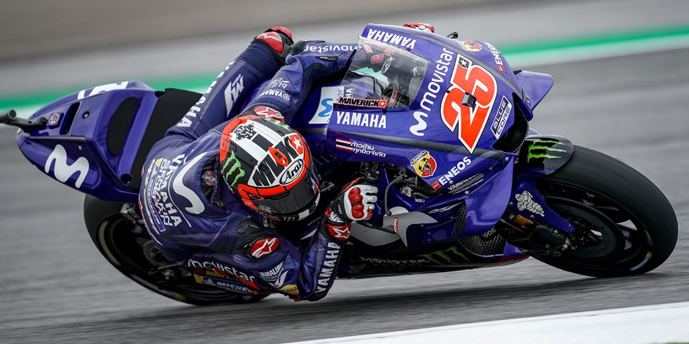 Paksa Yamaha Ubah Mesin, Vinales Tatap Uji Coba Valencia