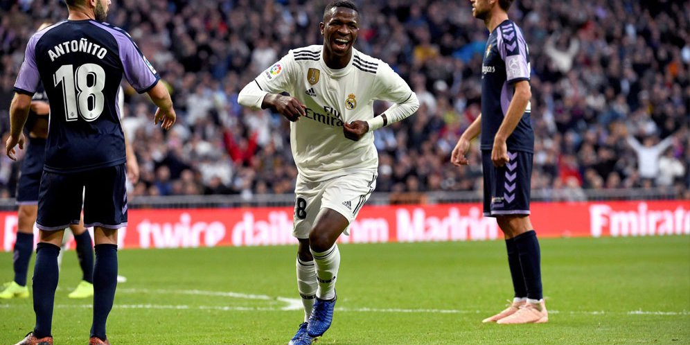 Cetak Gol, Vinicius Junior Langsung 'Palak' Casemiro