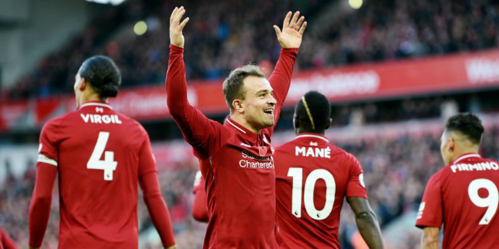 Sempat Main Sebagai Bek Kiri, Shaqiri Dipuji Setara Roberto Carlos
