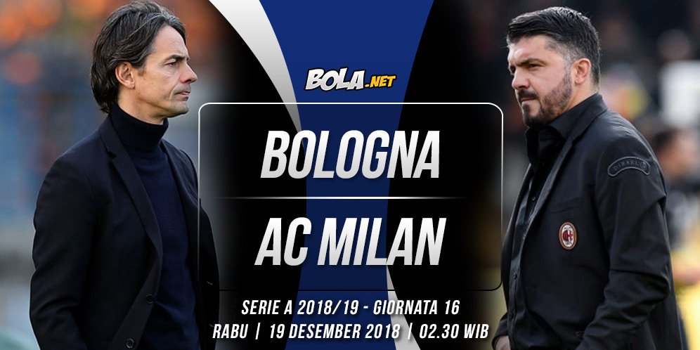 Data dan Fakta Serie A: Bologna vs AC Milan