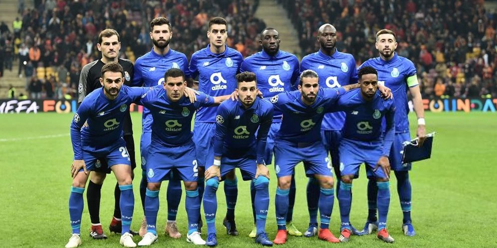 Calon Lawan dan Head-to-Head 16 Besar: Porto Calon Lawan dan Head-to-Head 16 Besar: Porto