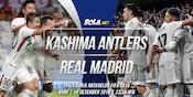 Prediksi Kashima Antlers vs Real Madrid 19 Desember 2018