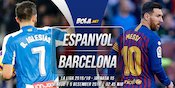 Data dan Fakta La Liga: Espanyol vs Barcelona