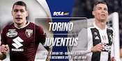 Data dan Fakta Serie A: Torino vs Juventus