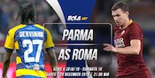 Data dan Fakta Serie A: Parma vs AS Roma