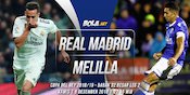 Prediksi Real Madrid vs Melilla 6 Desember 2018