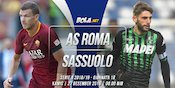 Prediksi AS Roma vs Sassuolo 27 Desember 2018 Prediksi AS Roma vs Sassuolo 27 Desember 2018
