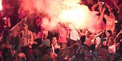 Kerumunan The Jakmania di Bundaran HI di Luar Kuasa Persija