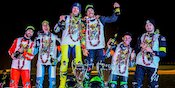 Valentino Rossi-Franco Morbidelli Menangi 'La 100km dei Campioni 2018'