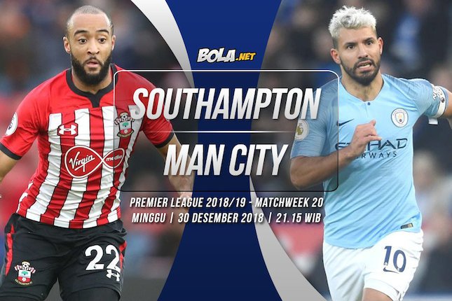 Data Dan Fakta Premier League: Southampton Vs Manchester City - Bola.net