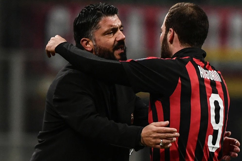 Gattuso: Higuain Tak Pernah Ungkap Hasrat Tinggalkan Milan