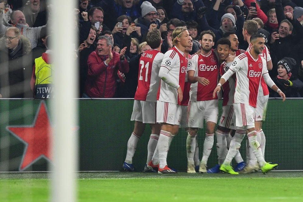 Calon Lawan dan Head-to-Head 16 Besar: Ajax Amsterdam