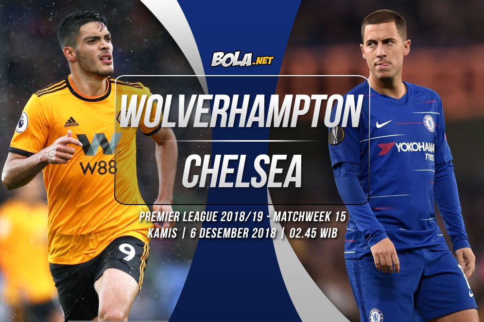 Data dan Fakta Premier League: Wolverhampton vs Chelsea