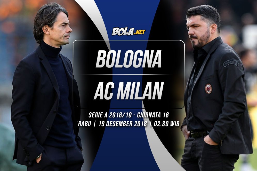 Prediksi Bologna vs AC Milan 19 Desember 2018