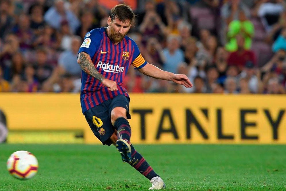 Messi Terdepan Dalam Perburuan Penghargaan Sepatu Emas Eropa