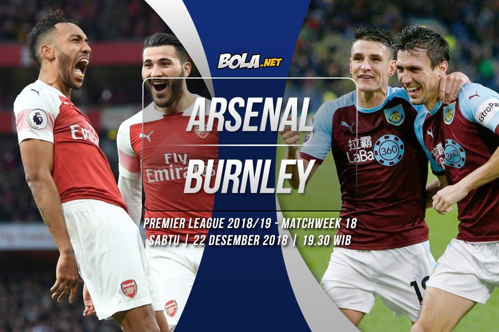 Data dan Fakta Premier League: Arsenal vs Burnley