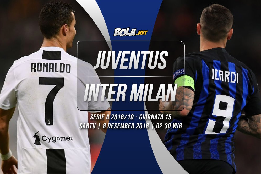 Data dan Fakta Serie A: Juventus vs Inter Milan Data dan Fakta Serie A: Juventus vs Inter Milan