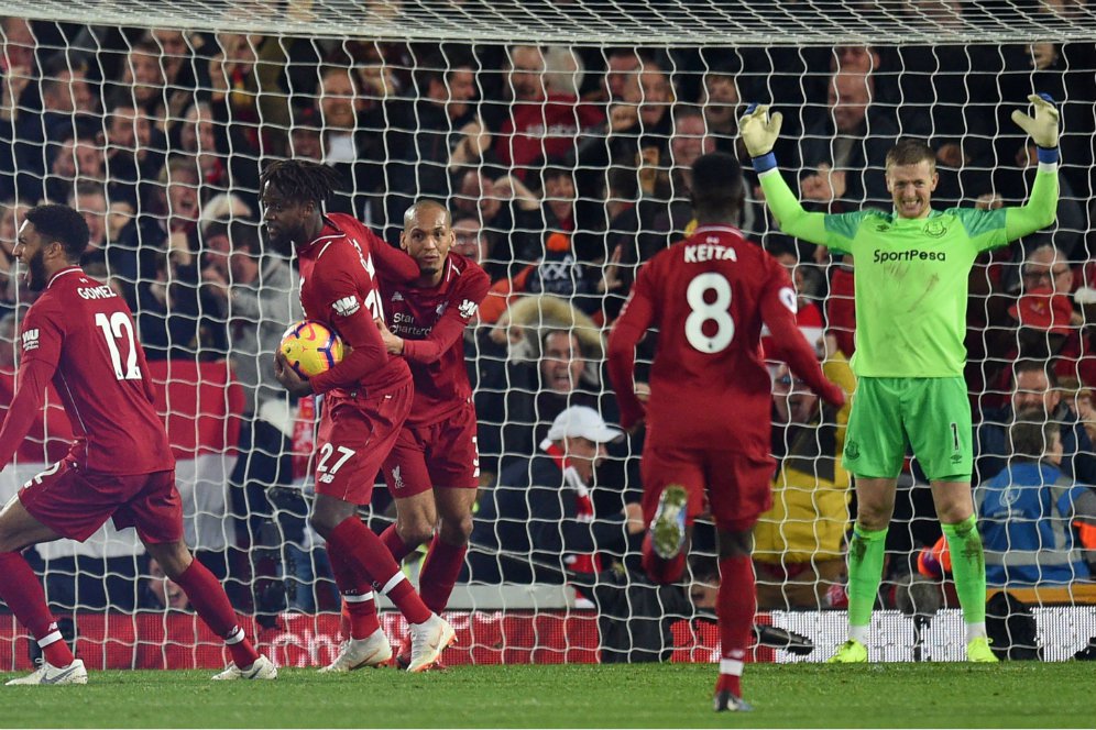 Hasil Pertandingan Liverpool vs Everton: Skor 1-0