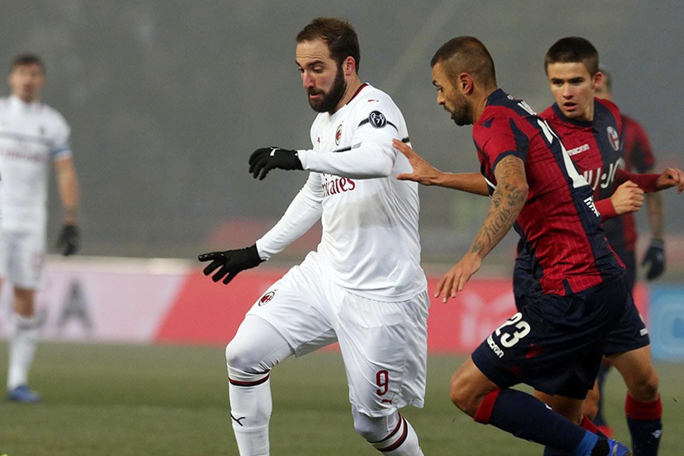 Hasil Pertandingan Bologna vs AC Milan: Skor 0-0