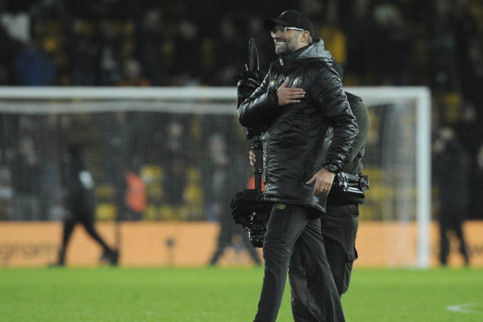 Anfield Bergemuruh Sambut Kekalahan Man City, Klopp Sempat Kepedean