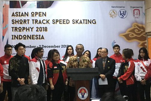 Besarnya Support Kemenpora untuk Kontingen Ice Skating Indonesia