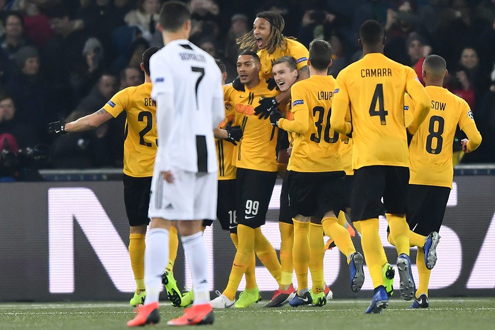 Hasil Pertandingan Young Boys vs Juventus: Skor 2-1