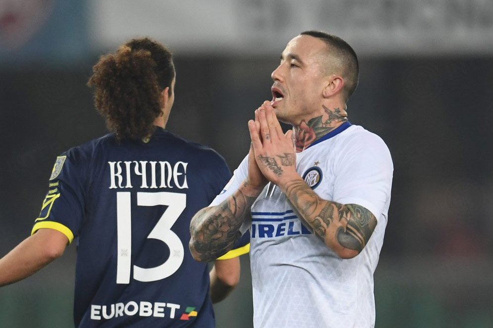 Hasil Pertandingan Chievo Verona vs Inter Milan: Skor 1-1