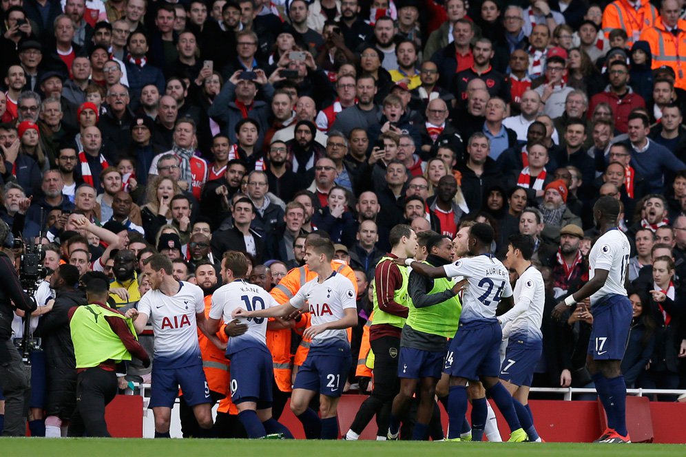 Huru-Hara Arsenal vs Tottenham, Pochettino: Sulit Mengontrol Emosi