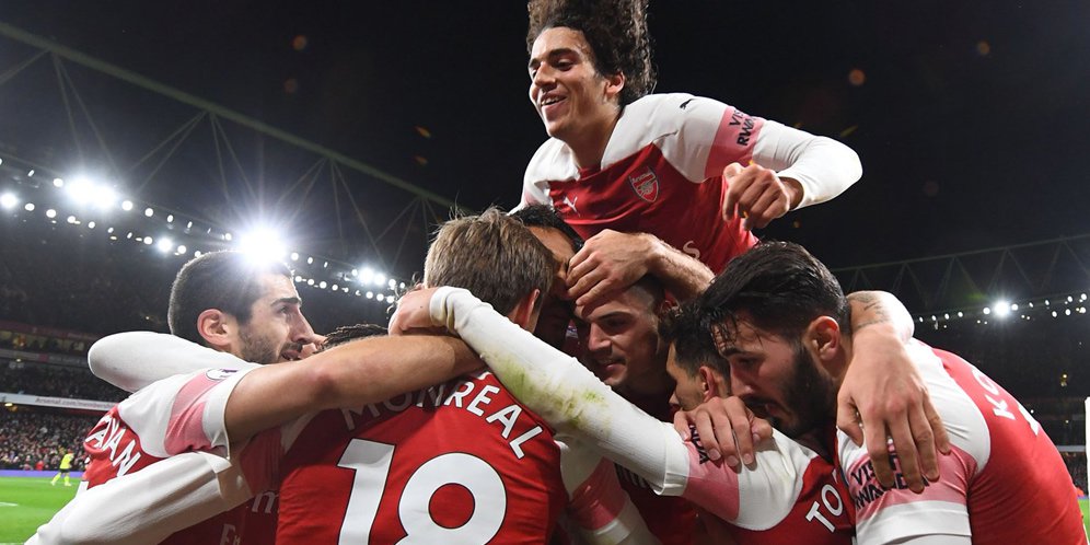 Menangkan Derby London, Arsenal Kian Optimis Finish di Empat Besar