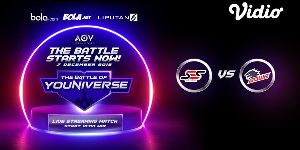 Saksikan Duel SES vs GGWP di Puncak Launching The Battle of Youniverse
