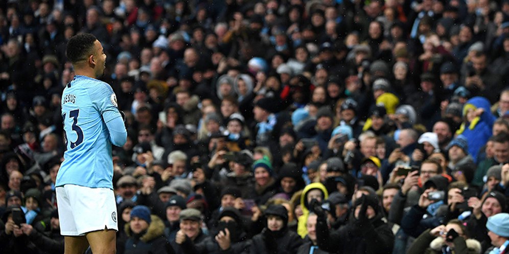 Cetak Dua Gol, Guardiola Puji Gabriel Jesus