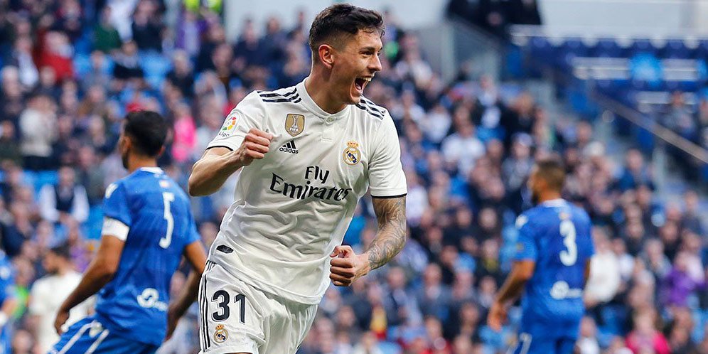 Bahagianya Javi Sanchez Debut dan Cetak Gol di Bernabeu