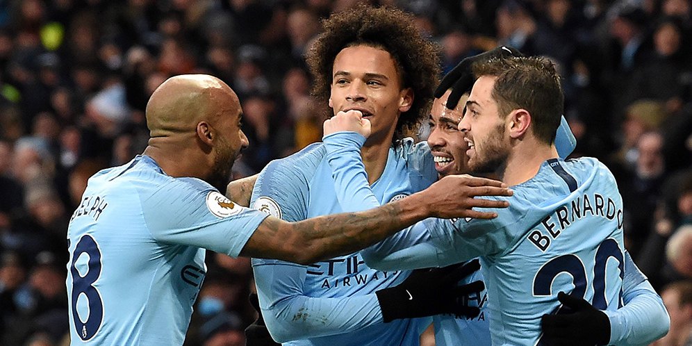 Hasil Pertandingan Manchester City vs Everton: Skor 3-1