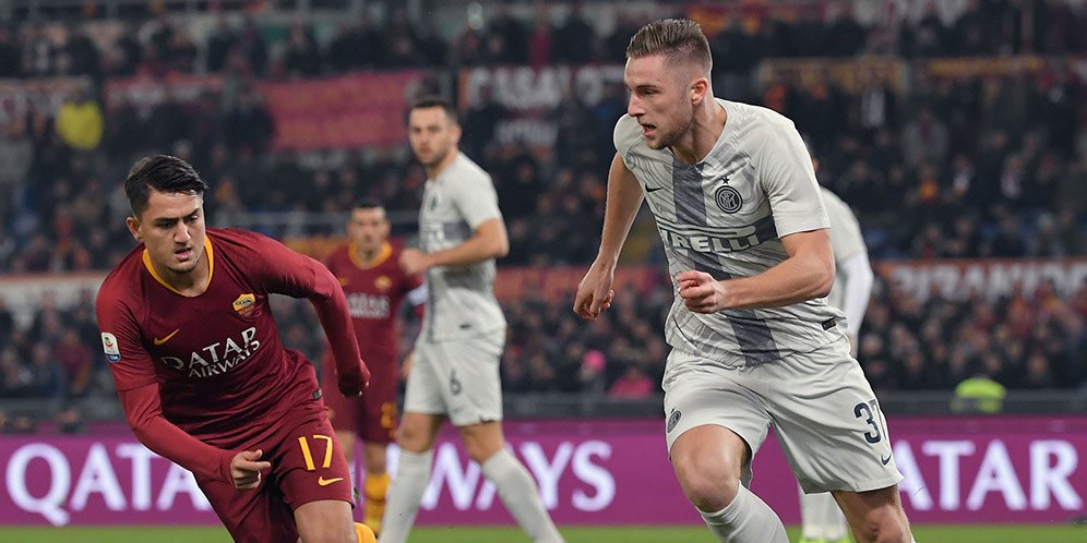 Hasil Pertandingan AS Roma vs Inter Milan: Skor 2-2