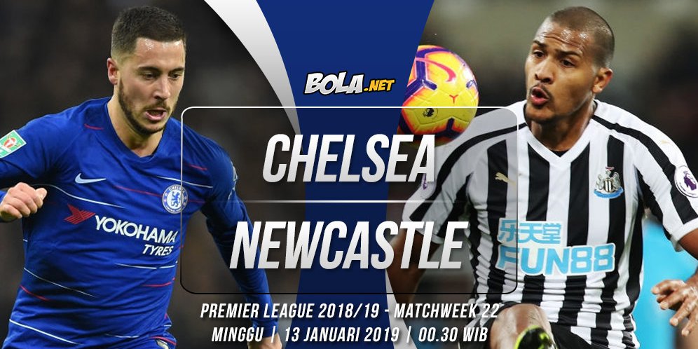 Data dan Fakta Premier League: Chelsea vs Newcastle