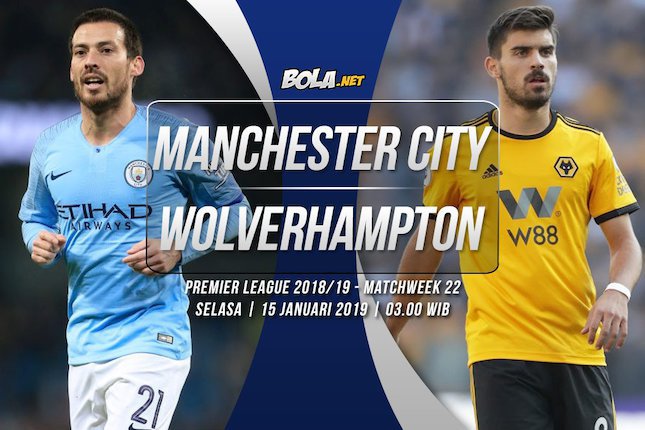 Data Dan Fakta Premier League: Manchester City Vs Wolverhampton - Bola.net