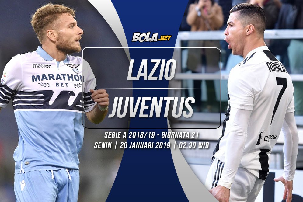 Prediksi Lazio vs Juventus 28 Januari 2019