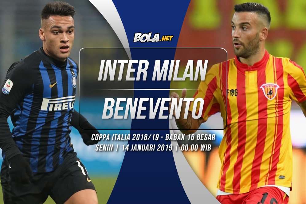 Prediksi Inter Milan vs Benevento 14 Januari 2019