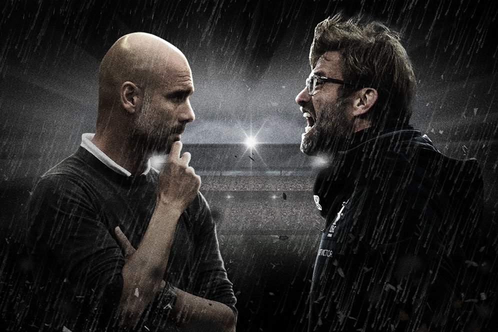 Aksi Saling Puji antara Klopp dan Guardiola Jelang Duel