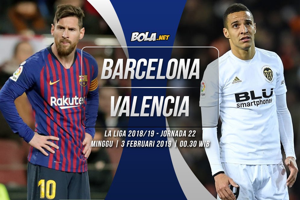 Prediksi Barcelona vs Valencia 3 Februari 2019