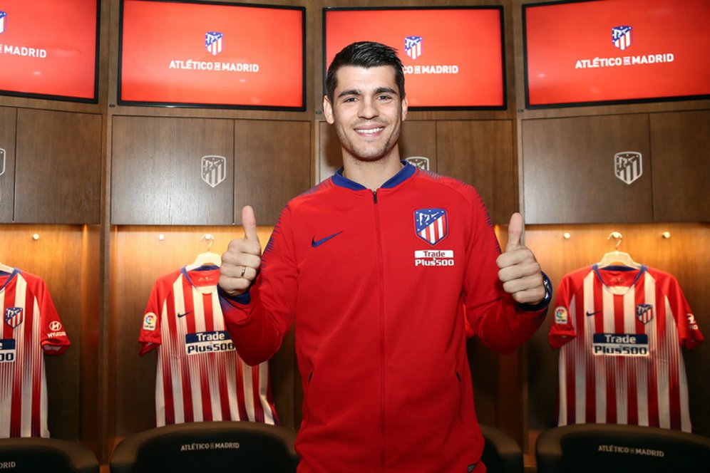 Betah di Atletico Madrid, Alvaro Morata Ogah Balik ke Chelsea