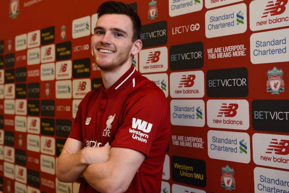 Andrew Robertson Bantah Kompori Kieran Tierney ke Arsenal