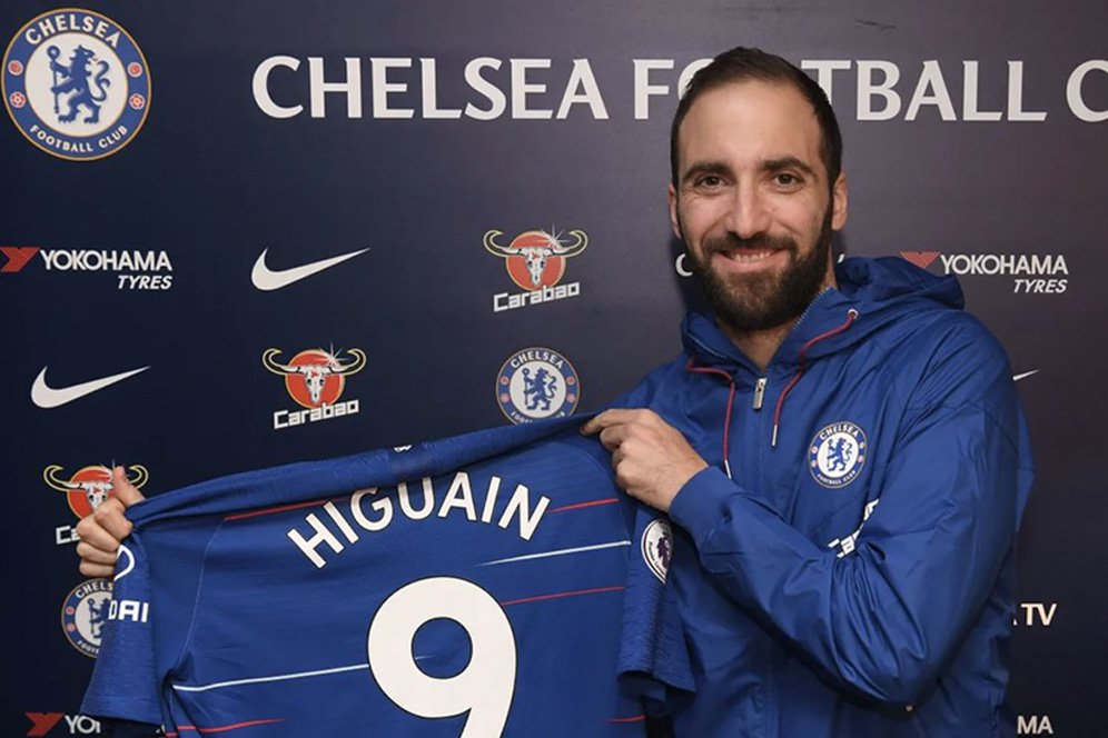 Higuain Bertekad Berikan yang Terbaik Untuk Chelsea