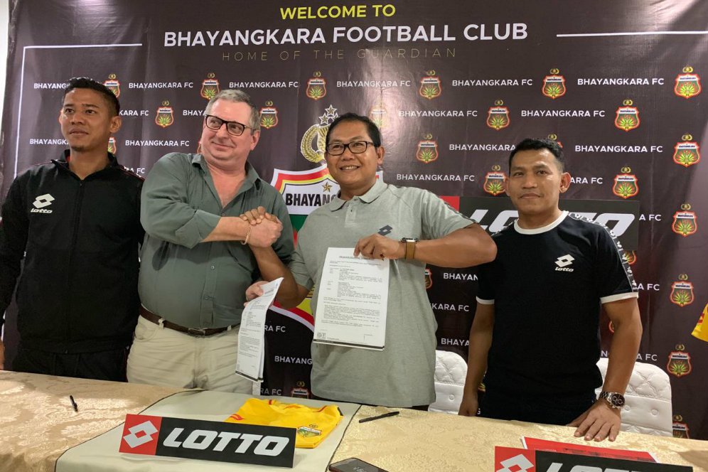 Bhayangkara FC Kerja Sama dengan Lotto Dua Tahun