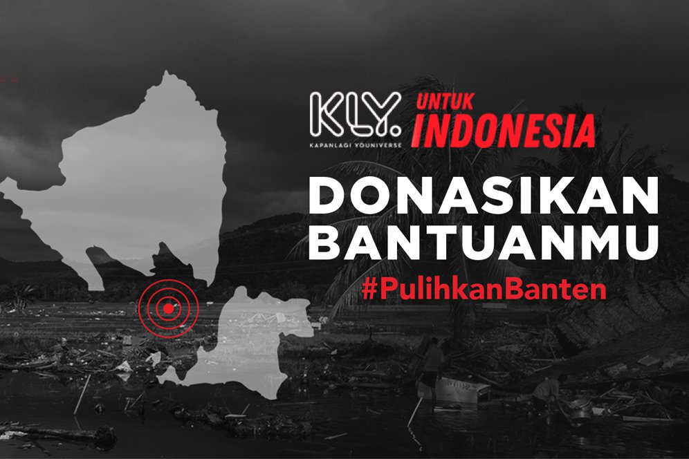 Yuk Berdonasi untuk Korban Tsunami Selat Sunda Bersama KLY!