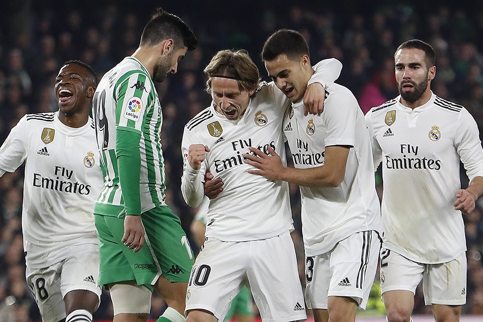 Hasil Pertandingan Real Betis vs Real Madrid: Skor 1-2