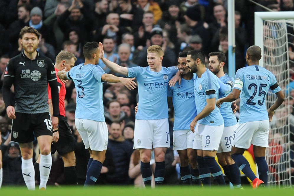 Highlights Piala FA: Manchester City 5-0 Burnley