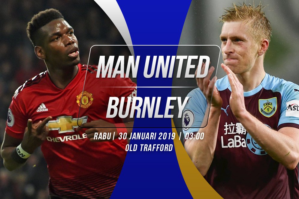 Data dan Fakta Premier League: Manchester United vs Burnley Data dan Fakta Premier League: Manchester United vs Burnley