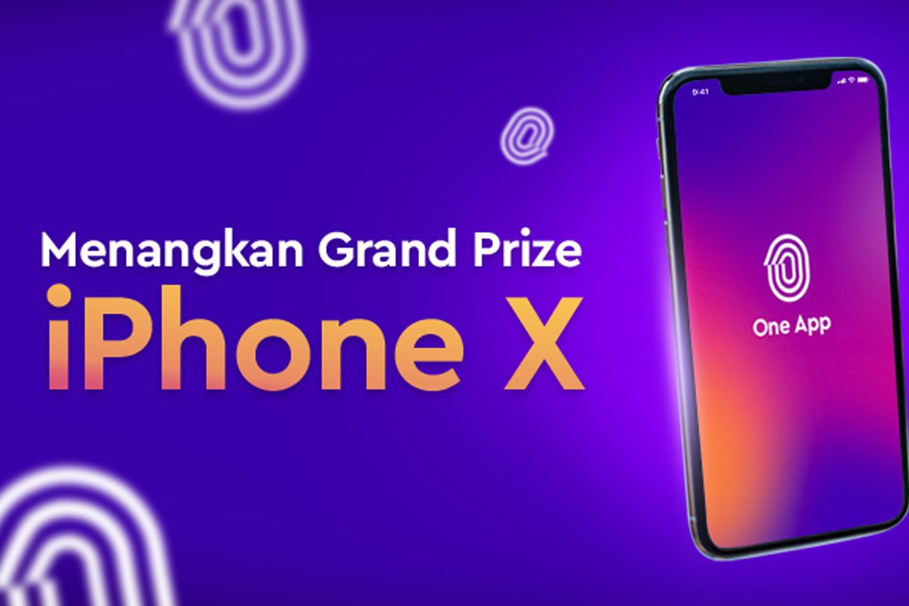 Baca Berita Bisa Dapat iPhone X? Mau? Yuk Download One App