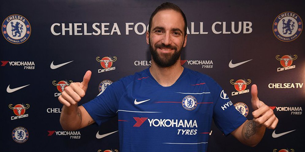 Baru Gabung Chelsea, Hazard Langsung Pasang Harapan Tinggi untuk Higuain